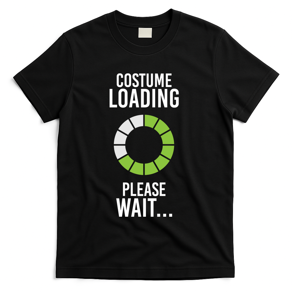 Costume Loading T-Shirt - Black