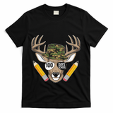 100 Days Of School Deer Hunting Camo For Student T-Shirt - Black