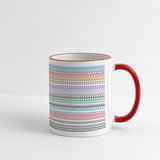 I'm a Ray of F***ing Sunshine Hidden Message Mug, Funny Sarcastic Coffee Cup, Gifts for Work Bestie, Swear Word, Funny Gift for Friends - white/red