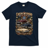 2026 Cruising Woodward M1-1940s Decade Edition T-Shirt - Navy Blue