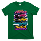 2026 Cruising Woodward Muscle Legends M1 T-Shirt - Irish Green