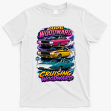 2026 Cruising Woodward Muscle Legends M1 T-Shirt - White