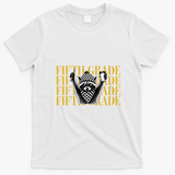5th Fifth Grade Funny Raccoon Back To School T-Shirt - White