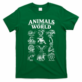 All Animals Of The World Vintage Funny Animal Meme T-Shirt - Irish Green
