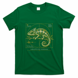 Adaptive Signal Golden Ratio Chameleon T-Shirt - Irish Green