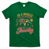 Be A Jimothy Raccoon Funny Viral Meme T-Shirt - Irish Green