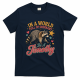 Be A Jimothy Raccoon Funny Viral Meme T-Shirt - Navy Blue
