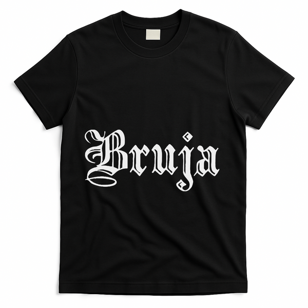 Bruja Dia De Muertos Mexican T-Shirt - Black