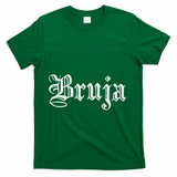Bruja Dia De Muertos Mexican T-Shirt - Green
