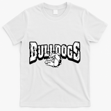 Bulldogs Mascot Back To School Team Spirit T-Shirt - White