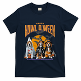 Beagle Mom Dad Halloween Lovers T-Shirt - Navy