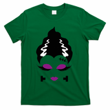 Bride Of F.R.A.N.K.E.N.S.T.E.I.N Monster Halloween Costume T-Shirt - Green