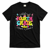 Back To School Watch Out Fourth Grade Here I Come Pencil T-Shirt - Black