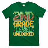Back To School 2nd Grade Gamer T-Shirt - Green