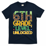 Back To School 6th Grade Gamer T-Shirt - Navy