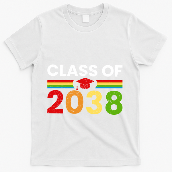 Back To School Class Of 2038 Graphic T-Shirt - White