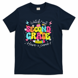 Back To School Watch Out Second Grade Here I Come Pencil T-Shirt - Navy