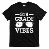 Back To School 5th Grade Vibes, First Day Teacher Children T-Shirt - Black
