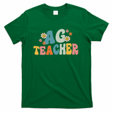 Back To School Agriculture Teachers Squad Ag Teacher T-Shirt - Green
