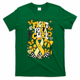 Childhood Cancer Awareness Fight For A Cure T-Shirt - Irish Green