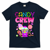 Candy Crew Candy Costume Candy Land Sweetie T-Shirt - Navy