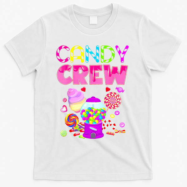 Candy Crew Candy Costume Candy Land Sweetie T-Shirt - White