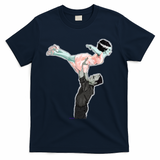 Creepy Dirty Dancing Frankenstein T-Shirt - Navy