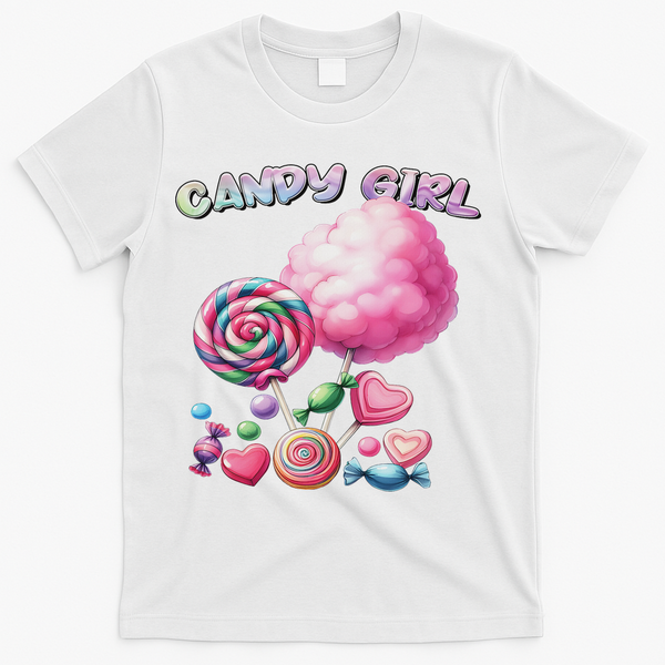 Candy Dress Halloween Costume Treat Lover T-Shirt - White