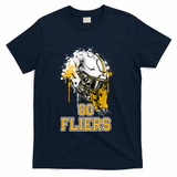 Clyde Fliers Rising Helmet Go T-Shirt - Navy
