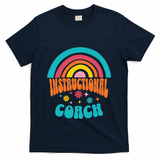 Cute Instructional Coach Appreciation Week Back To School T-Shirt - Navy
