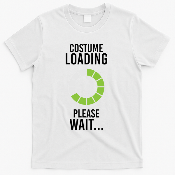 Costume Loading T-Shirt - White
