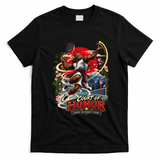 Court Of Honor – Bigfoot Samurai Tennis T-Shirt - Black