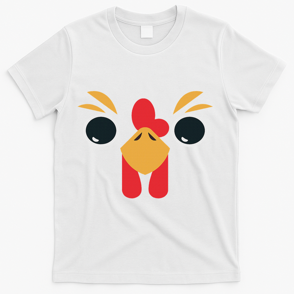 Chicken Outfit House Chicken Costume Chicken Halloween T-Shirt - White