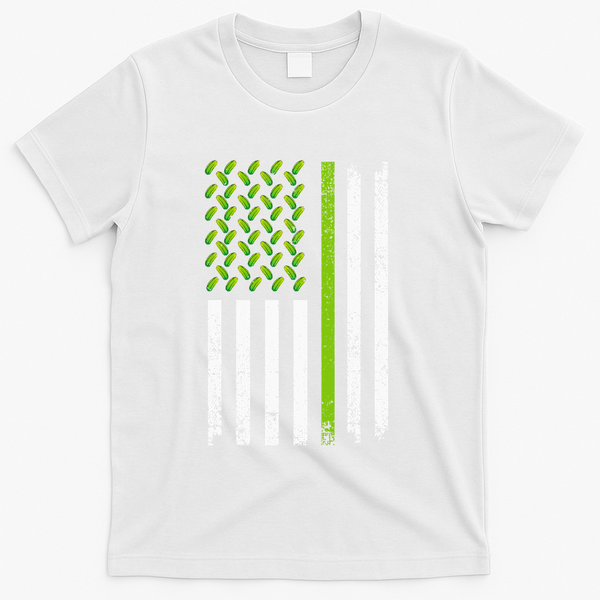 Cool Pickle Art Gag Dill Pickle Costume T-Shirt - White