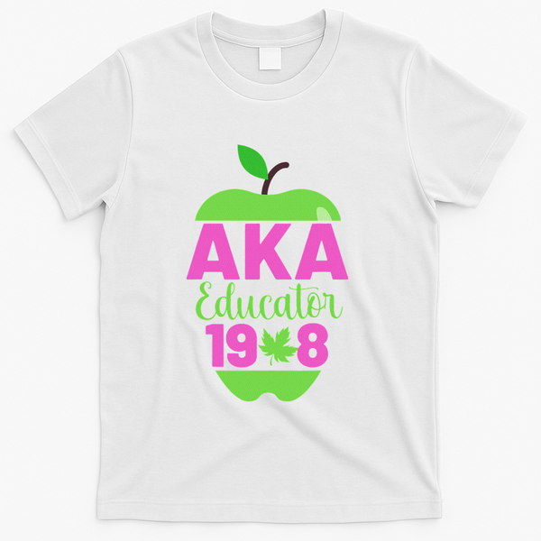 Cute Pretty Educators And Teacher Funny A.K.A Educator Student T-Shirt - White