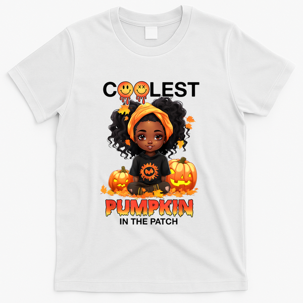 Coolest Pumpkin In The Patch Halloween Ns Gift T-Shirt - White