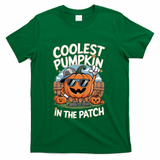 Coolest Pumpkin In The Patch Cute Gift T-Shirt - Green