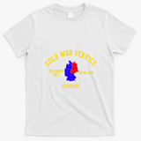 Cold War Service US Army Vet Germany 1974-1978 T-Shirt - White