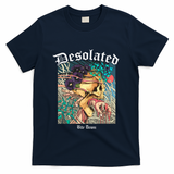 Desolated Bite Down Artwork T-Shirt - Navy