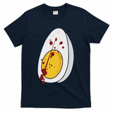 Deviled Egg Costume Halloween Item T-Shirt - Navy