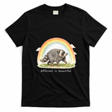 Different Is Beautiful Jimothy Viral Meme T-Shirt - Black