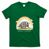 Different Is Beautiful Jimothy Viral Meme T-Shirt - Irish Green