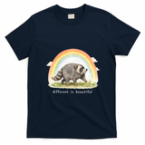 Different Is Beautiful Jimothy Viral Meme T-Shirt - Navy Blue
