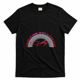 Dolly Live. Laugh. Love. Rainbow T-Shirt - Black