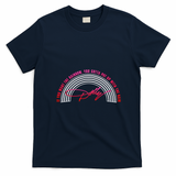 Dolly Live. Laugh. Love. Rainbow T-Shirt - Navy Blue