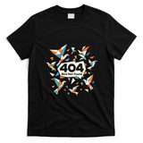 Error Bird 404 Not Found T-Shirt - Black