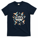 Error Bird 404 Not Found T-Shirt - Navy Blue