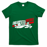 England Football Crest Soccer Apparel For Fans T-Shirt - Green