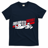 England Football Crest Soccer Apparel For Fans T-Shirt - Navy