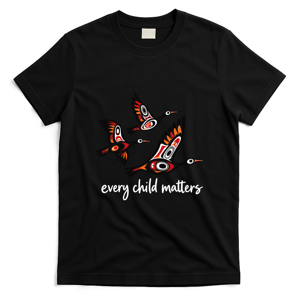 Every Orange Day Child Kindness Matters Anti Bully T-Shirt - Black